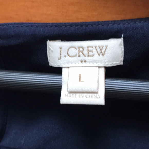 J. Crew Navy short sleeve “tee shirt” blouse - Picture 2 of 3